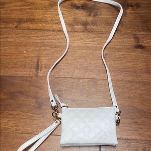 White Crossbody Purse